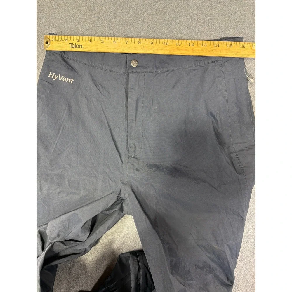 The North Face HyVent Mens Med. Waterproof Ski Snowboard Pants Black‎ Insulated